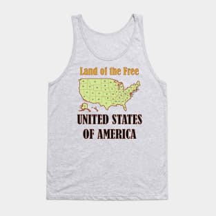 United States of America USA Tank Top